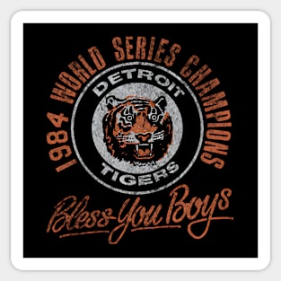 Detroit Tigers Vintage Sticker